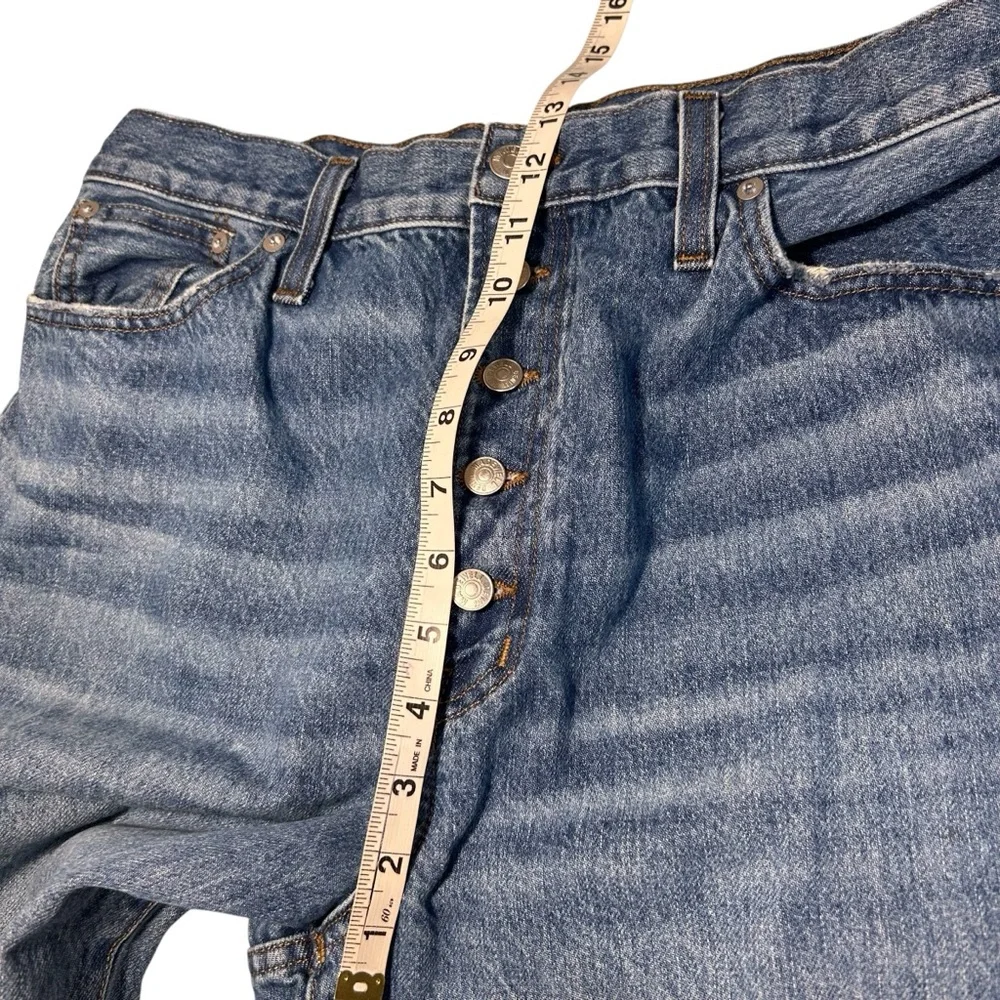 Madewell The Perfect Vintage High Waist Straight Jeans Sz 31 - Picture 12 of 13